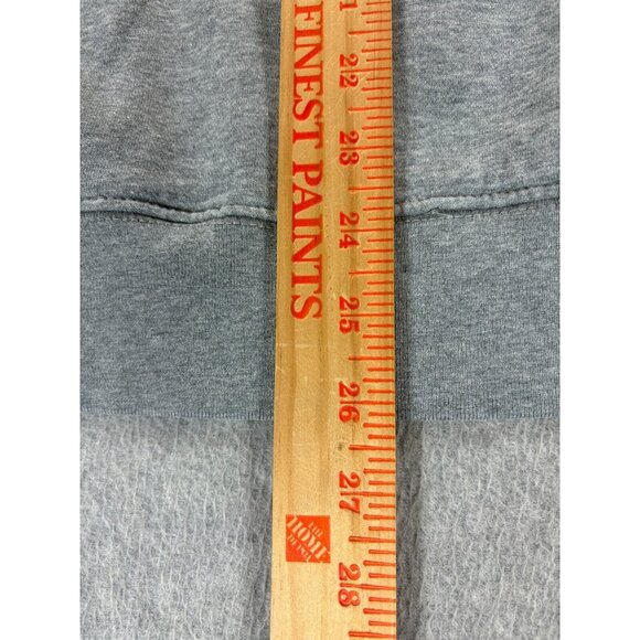 LSU Tigers League 1/4 Zip Campus Pullover Sweatshirt (Women's Small) Gray - Picture 11 of 13